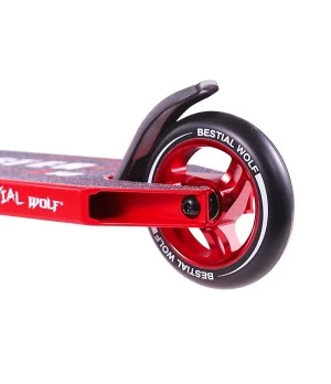 Scooter freestyle BOOSTER B18 de Bestial Wolf Vermell i Negre