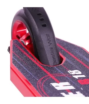 Scooter freestyle BOOSTER B18 de Bestial Wolf Vermell i Negre