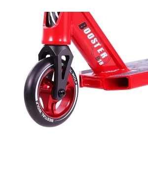 Scooter freestyle BOOSTER B18 de Bestial Wolf Vermell i Negre