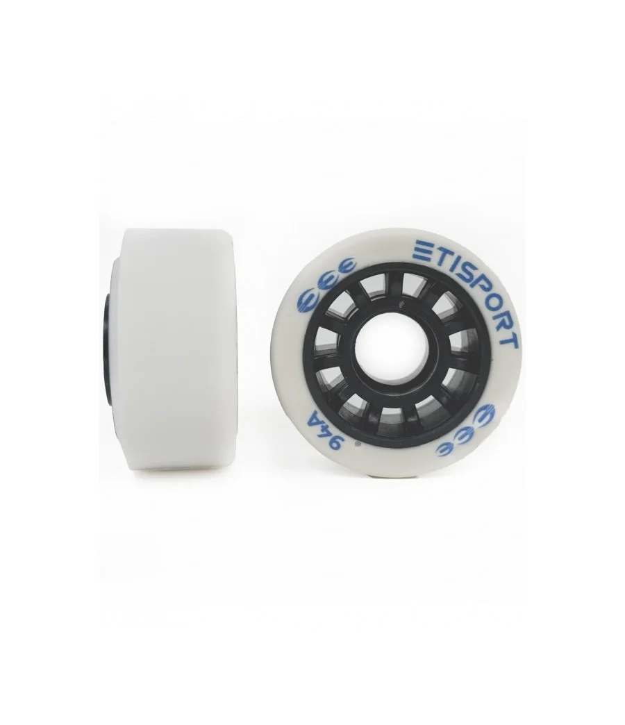 Rodes Hoquei Patins Etisport 94A – Pack de 8 Blanc
