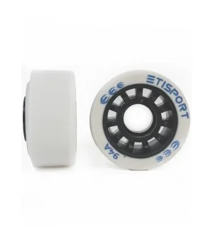 Rodes Hoquei Patins Etisport 94A – Pack de 8 Blanc