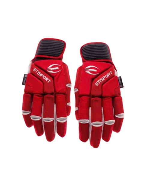 Guantes Hockey Patines Etisport MAX Talla S Color Rojo