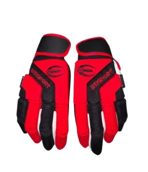 Guants Hoquei Patins Etisport MAX Talla M Color Negre i Vermell