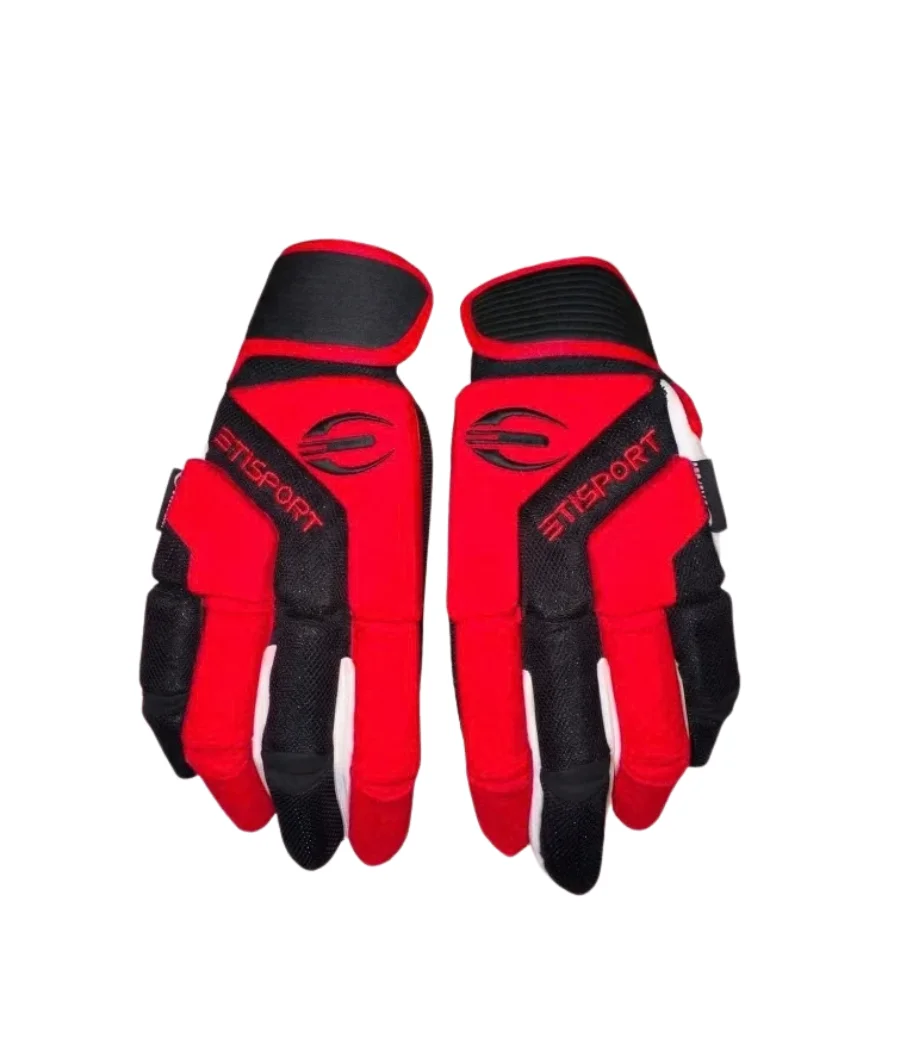 Guants Hoquei Patins Etisport MAX Talla L Color Negre i Vermell