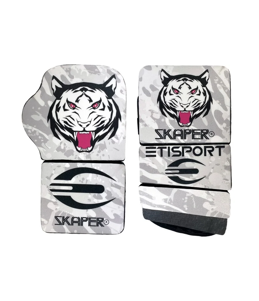 Guantes Portero Skaper Blanco Tigre Modelo Profesional – Infantil