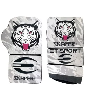 Guantes Portero Skaper Blanco Tigre Modelo Profesional – Senior