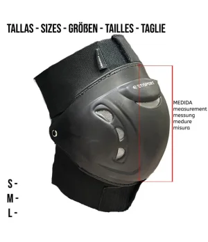 Genolleres Articulades Etisport d'Hoquei Patins - Talla L