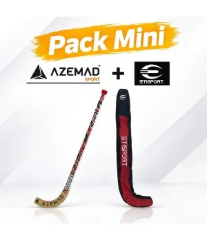 Pack Iniciació Azemad Mini Vermell + bossa Etisport: 1 stick + 1 bossa portasticks
