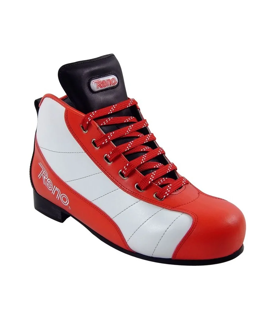 BOTA RENO MILENIUM PLUS 3 Blanco-Rojo (nº36 a 48) (Por encargo)